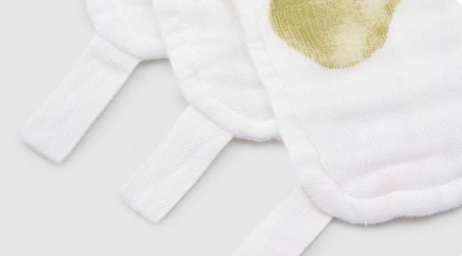 YEEHOO-0配饰类i5手帕3条装30*30CM英氏白YMJSJ0R 商品图2