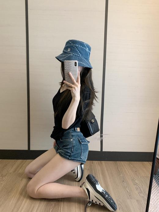 MJ03-香奈儿chanel牛仔渔夫帽/棒球帽(COCO) 商品图5