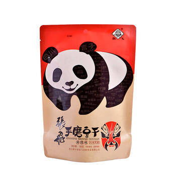 张飞豆干手磨麻辣味188g独立包装四川特产豆腐干办公室休闲零食辣条 /休闲食品 /豆干/素食零食 /豆制品 商品图1