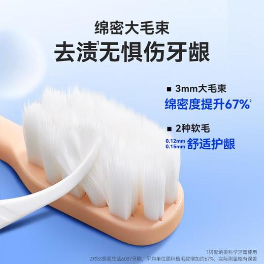 纳美探白研清牙刷三支装 商品图4