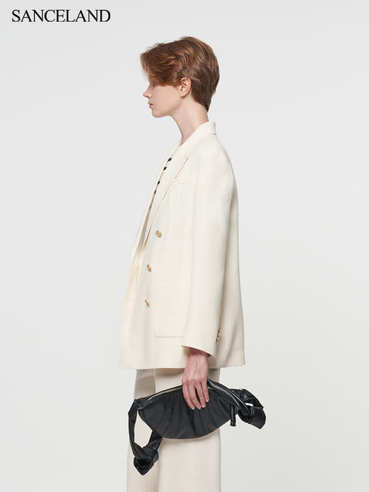 三石一澜SANCELAND丝毛西服SH35102019 商品图1