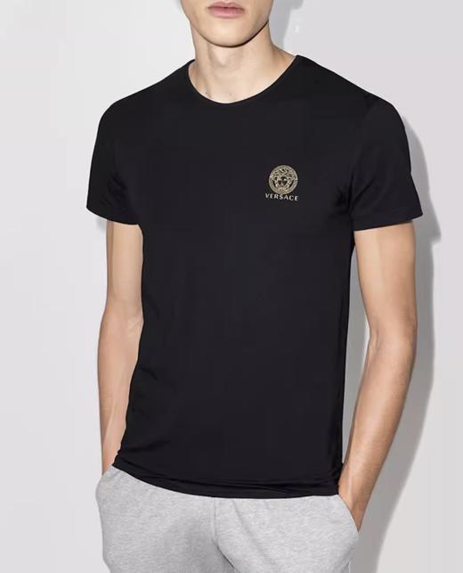 【超惠秒】VERSACE 范思哲 男士经典美杜莎logo圆领短袖T恤 12042/11865/10213 商品图14
