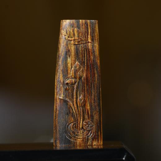 BC.RS5-9.3-7  白棋沉水(莲花)挂件 ，5.03g 商品图0