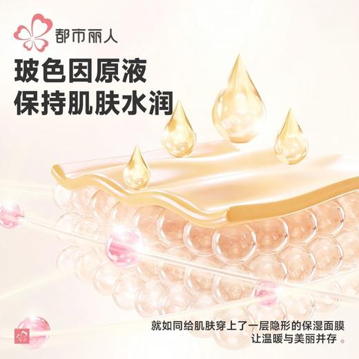 都市丽人打底裤女士保暖裤阳离子罗纹绒单层薄九分女裤LLH4A3 商品图4