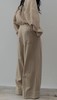 elsa esturgie 沙色半松紧腰阔腿裤 商品缩略图11