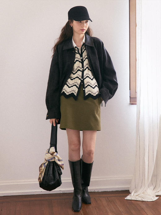 Even Vintage | 手工立体花 收腰简约时髦抗皱易打理舒适长袖衬衫 商品图2