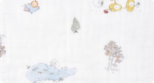 YEEHOO-0配饰类i5手帕3条装30*30CM英氏白YMJSJ0R 商品图4