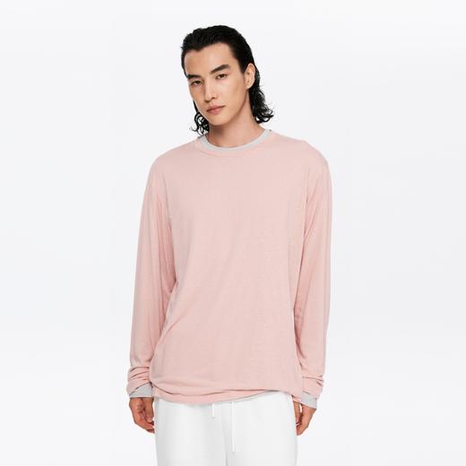 oneup天丝亚麻男式宽松长袖 商品图2