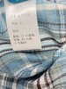 【秋上新】吉妮品牌 053A蓝色格子中长秋款衬衫-喜出 商品缩略图9