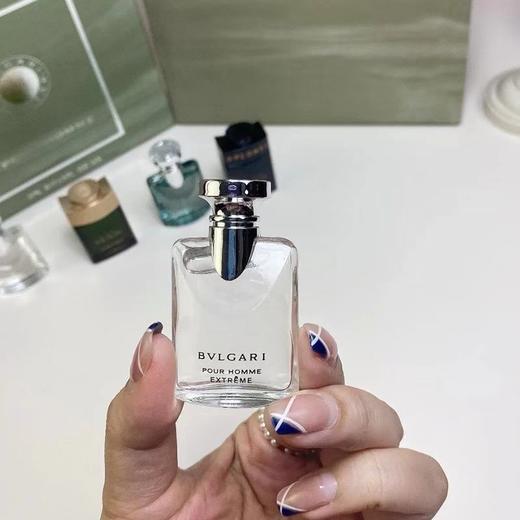 【领券到手价128元】宝格丽BVLGARI 大吉岭茶香水小样五件套5ml*5#夜幽#极致#原版#黑绅士#城市森林 到26年1-3月 商品图5