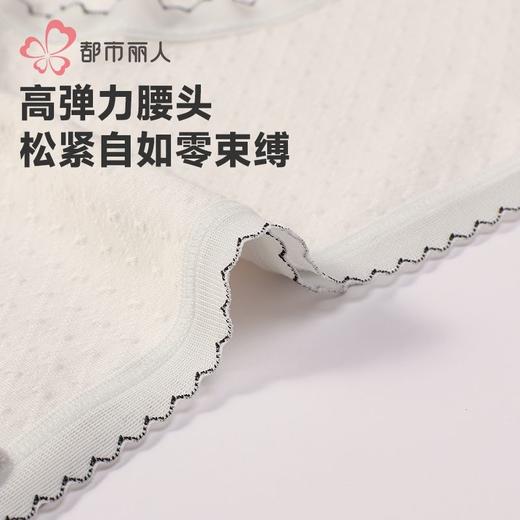 都市丽人内裤RC提花内裤女士平角内裤女内裤宽版包覆内裤LKH5T4 商品图4