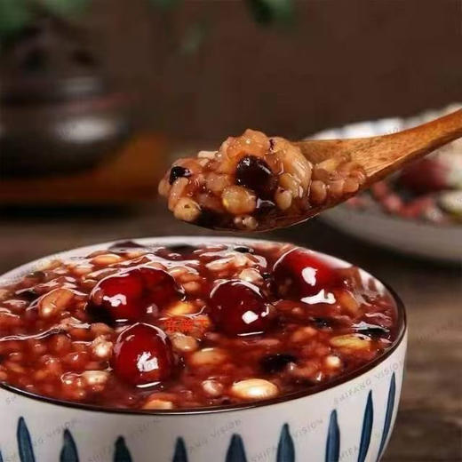 【养生八宝粥】正常燃气灶上煮即可，不管早餐还是晚餐，只要你想喝，随时可以，无需等待太长时间！ 商品图0