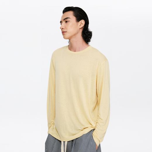 oneup天丝亚麻男式宽松长袖 商品图4