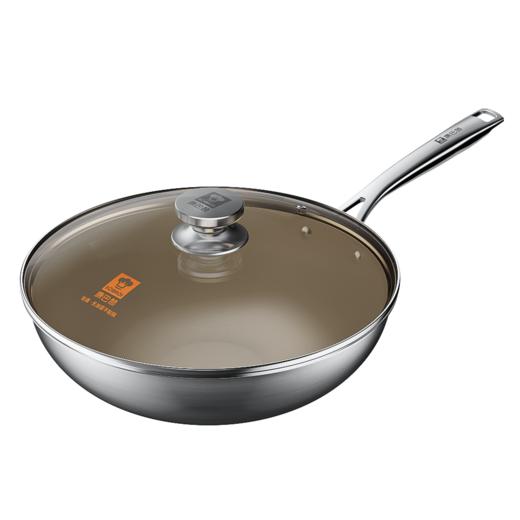 康巴赫  钛盾无涂层不粘炒锅  32cm 商品图1