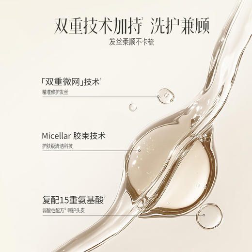 三生花精油香氛洗发露清柔顺滑800ml 商品图3