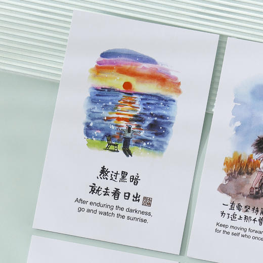 小林漫画 高端棉卡纸 特种纸张 明信片 凹凸纹理  明信片 商品图11