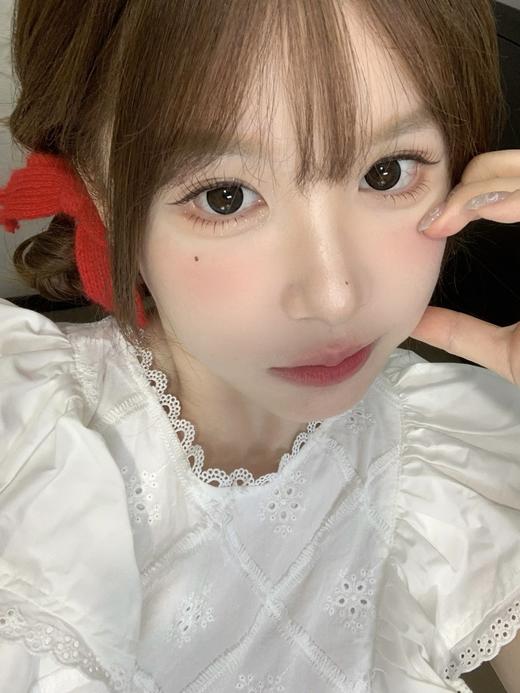 hanawink半年抛  珍珠泪/咕噜小鱼/月光小狗 14.2-14.5mm 黑/蓝/灰 商品图3