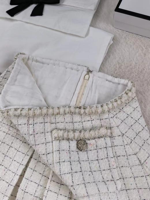 TY328-香奈儿 格纹白色半裙（PG*MM） 商品图9