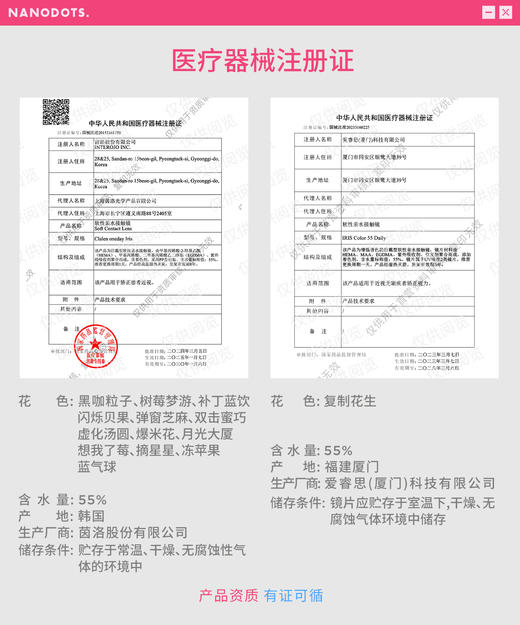 【NS混血日抛 4件均价29元】NANODOTS悬粒 碳水狂热&梦核游戏系列 日抛彩色隐形眼镜 6片 商品图3