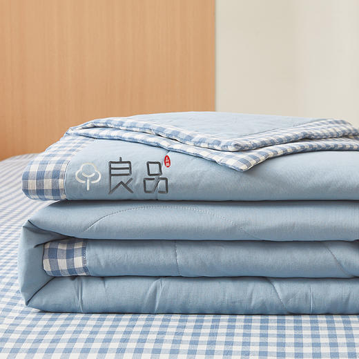 無印良品色织全棉水洗夏被MJ-BZ6195—rxs 商品图7