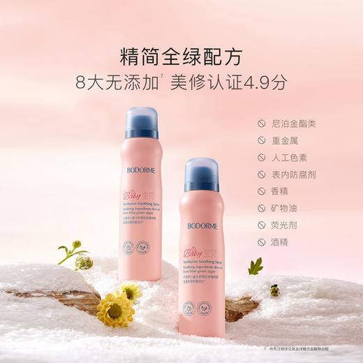 贝德美儿童冰舒晒后舒缓喷雾120ml-成品 商品图3