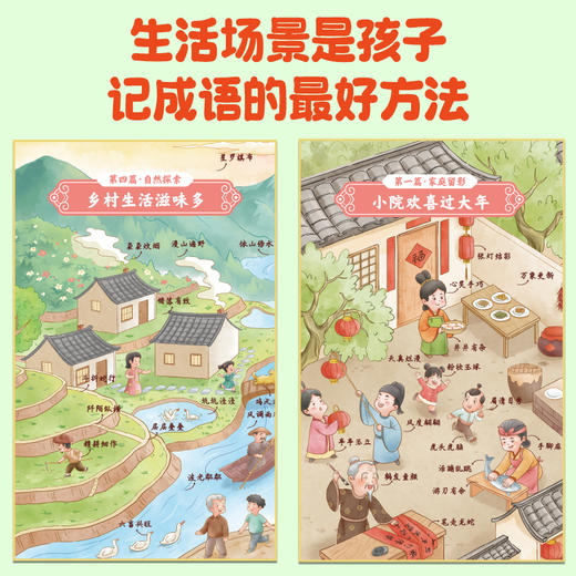 40篇童话巧记小学英语核心1000词+大语文情景式高频成语讲练1000词 商品图2