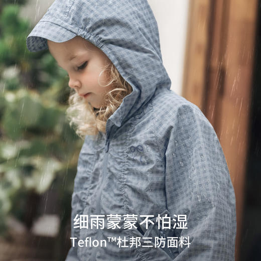 【宝宝服饰】嫚熙童装儿童外套女童秋季连帽夹克女宝风衣 商品图5