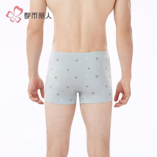 都市丽人内裤男士内裤50S人棉内裤小包根平角内裤男内裤FKHC53 商品图3