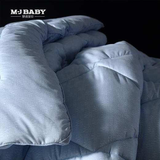 【6F】梦洁宝贝抗菌可水洗春秋被：985蓝    150*215 商品图2