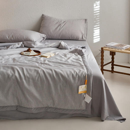 無印良品A+棉缎纹条亲肤被MJ-BZ6199—rxs 商品图1