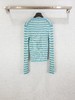 TY321- Dior  25  春夏新款条纹V领针织开衫(PG*MM) 商品缩略图7