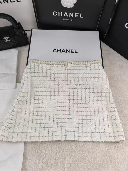 TY328-香奈儿 格纹白色半裙（PG*MM） 商品图6