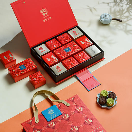 稻香村 稻香锦绣 豪华月饼礼盒装中秋节送礼批发团购员工福利旗舰店 商品图3