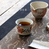 茶香记焦糖手绘主杯竹节桃花125ml茶杯德化陶瓷品茗杯茶室茶具 商品缩略图4