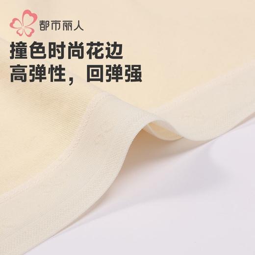 都市丽人内裤舒绒棉内裤女士平角内裤女内裤宽版包覆内裤LKH5N9 商品图4