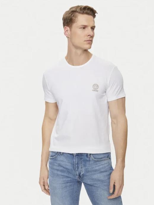 【超惠秒】VERSACE 范思哲 男士经典美杜莎logo圆领短袖T恤 12042/11865/10213 商品图13