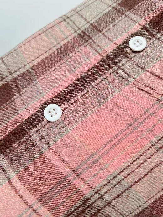 【秋上新】吉妮品牌 002A粉色格子衬衫-喜出 商品图7