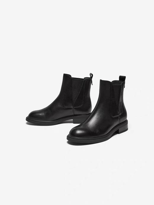 【云粉节】【拔佳】BF楼Bata切尔西靴女2025冬款英伦风羊皮通勤软底短筒靴AKL66DD5      吊牌价1359 活动价939 商品图3