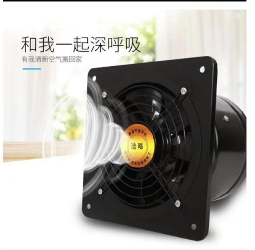 德尔 强力排风扇 12寸 圆 开孔30-32 面35.5*35.5 商品图0