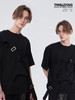 TIWILLTANG启世录“拂铟”复片交迭日字扣T恤纯色小众设计感短袖 商品缩略图0