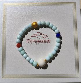 松石多彩单圈手串