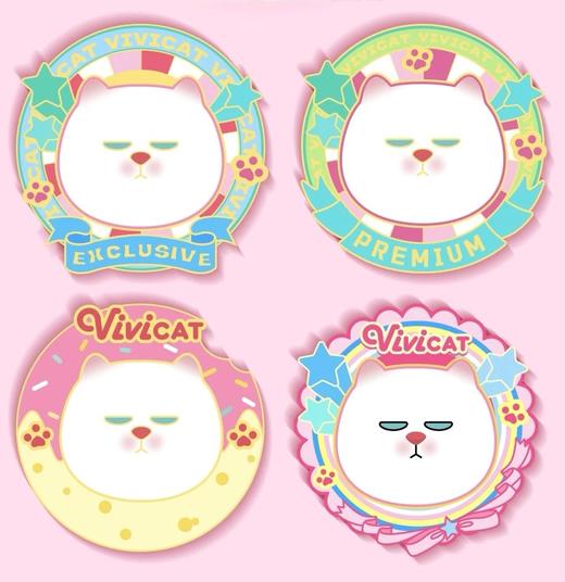 【Vivicat】限量徽章 商品图0