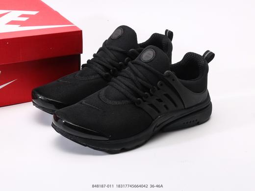 耐克Nike Air Presto休闲运动百搭慢跑鞋848187-011男女鞋 商品图5