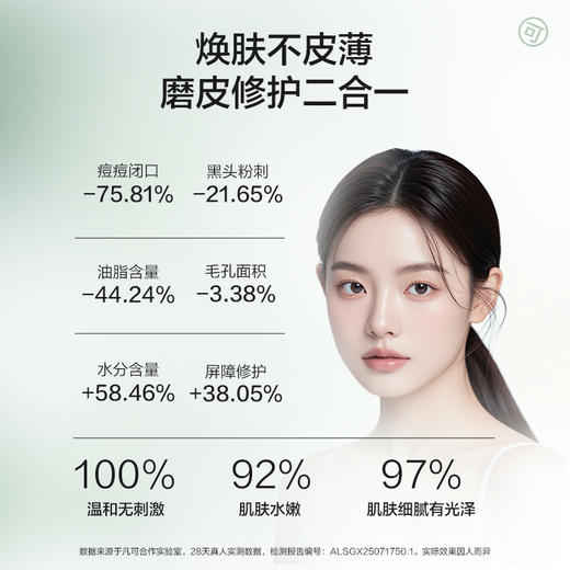 【社群专属】凡可杏仁酸磨皮水焕亮不伤肤 祛痘去角质抛光水修护提亮爽肤水 商品图2