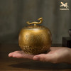 铜师傅《茶叶罐系列》如意葫芦茶叶罐铜摆件 家居装饰工艺品礼物 商品缩略图3