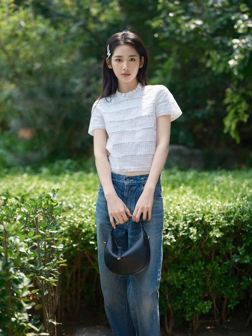 TY323-CELINE赛琳 FW22 Margaret 水洗直筒牛仔裤 女款 蓝色 (PG*MM) 商品图4