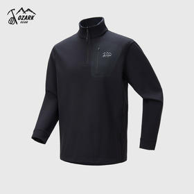 OZARK奥索卡男款半拉链长袖T恤舒适百搭25年秋冬款OAGMT532107