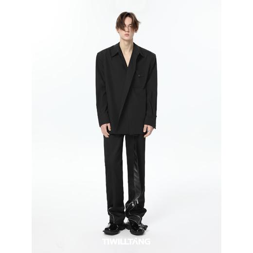 TIWILLTANG启世录 高智感立体门襟双袋衬衫 商品图4