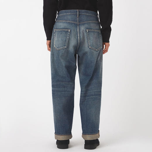 nanamica Selvage Denim Pants 男装宽松直筒水洗牛仔裤 商品图3