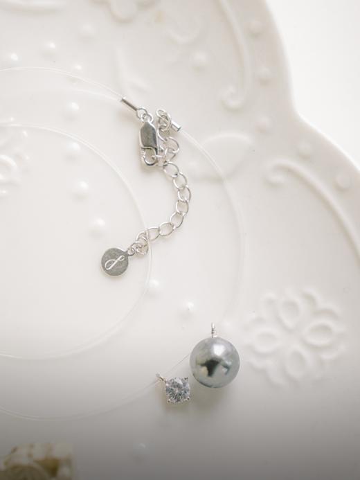 一抹温柔 施华洛高级感单珠项链JCF3NEK021 商品图6